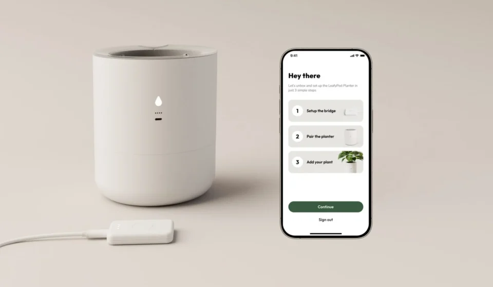 LeafyPod : Le pot de fleurs intelligent alimenté par l’IA