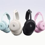 Casque Beats 360 dans ses quatre coloris Sky, Cloud, Black et Pink